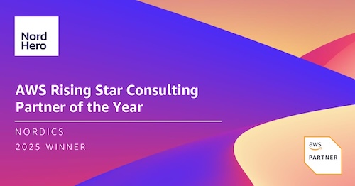 NordHero Wins the AWS Rising Star Award!